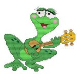 (image for) Funny Frog Guitar